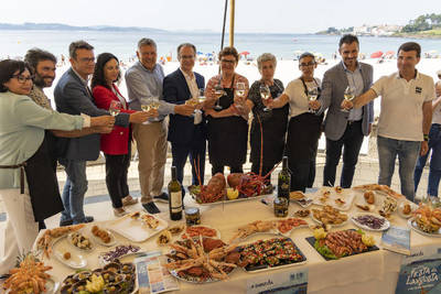 A Guarda presenta en Sanxenxo la XXXI Festa da Langosta e da Cocia Marieira