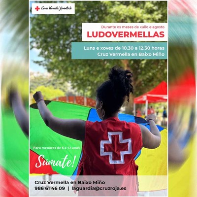 Continan las actividades de verano de Cruz Roja Baixo Mio