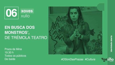 Trmola Teatro visita Tomio na procura dos monstros