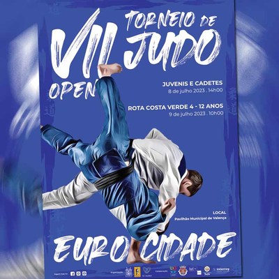 400 Atletas no VII Open de Judo da Eurocidade