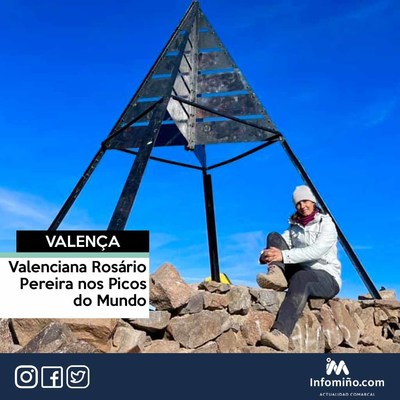 Valenciana Rosrio Pereira nos Picos do Mundo