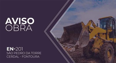 EN 201 com Transito Condicionado a Partir de Segunda-Feira em Valena do Minho