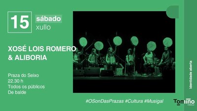 -O Son das Prazas- trae a Tomio a Xos Lois Romero & Aliboria, un dos mximos renovadores da msica de raz ibrica