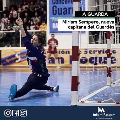 Mriam Sempere, nueva capitana del Guards