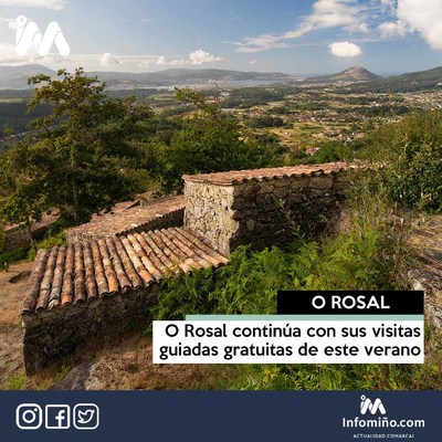 O Rosal contina con sus visitas guiadas gratuitas de este verano