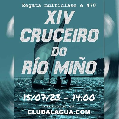 El Club Alagua organiza la XIV regata Cruceiro do Ro Mio este sbado