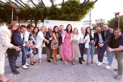 Nidia Arvalo sinala a Feijo como un valor seguro para os concellos: -sabe que Espaa se constre desde cada pobo e cada aldea-