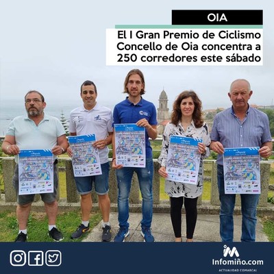 El I Gran Premio de Ciclismo Concello de Oia concentra este sbado a 250 corredores