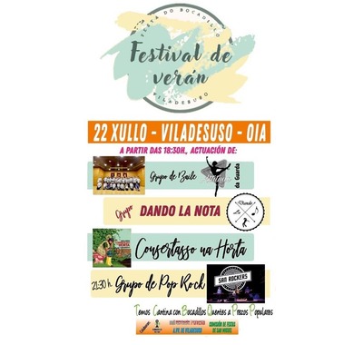 Viladesuso acoge su Festival de Vern este sbado 22 de julio