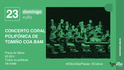 La Coral Polifnica y la Banda de Acordens Metropolitana ponen la nota musical en Tomio