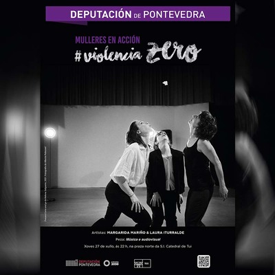 Margarida Mario y Laura Iturralde ponen en escena este jueves en Tui -As voces da conciencia-