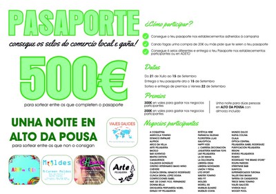 El Pasaporte ADETO sortea 500 euros entre los clientes del comercio tomis