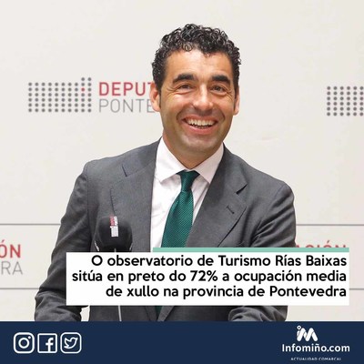 O observatorio de Turismo Ras Baixas sita en preto do 72% a ocupacin media de xullo na provincia de Pontevedra