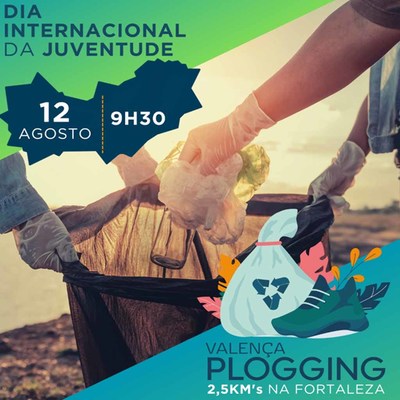 Valena Celebra Dia Internacional da Juventude com Iniciativa Plogging