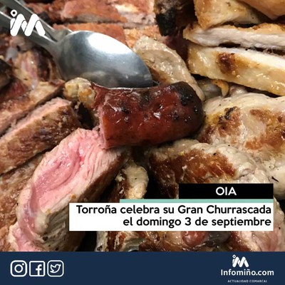Torroa celebra su Gran Churrascada el domingo 3 de septiembre