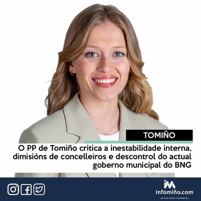 O PP de Tomio critica a inestabilidade interna, dimisins de concelleiros e descontrol do actual goberno municipal do BNG