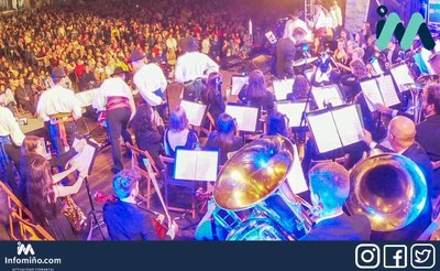 A Agrupacin Musical de Goin, en concerto este domingo acompaada dos Chavellos de Mos
