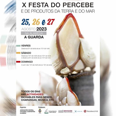 A Guarda acoge la X Festa do Percebe del 25 al 27 de agosto