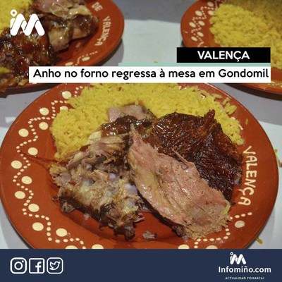 Anho no forno regressa  mesa em Gondomil