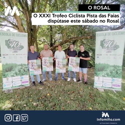 O XXXI Trofeo Ciclista Pista das Faias disptase este sbado no Rosal