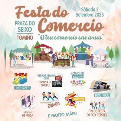 Tomio acoge este sbado la Festa do Comercio 2023