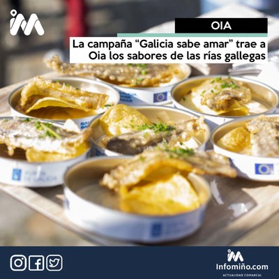 La campaa -Galicia sabe amar- trae a Oia los sabores de las ras gallegas