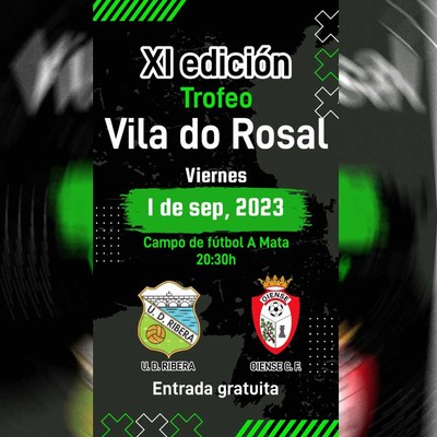 Este viernes se juega el IX Trofeo Vila do Rosal