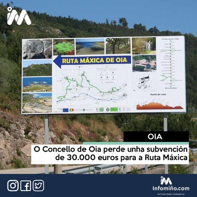 O Concello de Oia perde unha subvencin de 30.000 euros para a Ruta Mxica