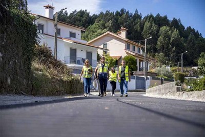 Obras de saneamento em fase de conclusao em Vilarelho e Venade