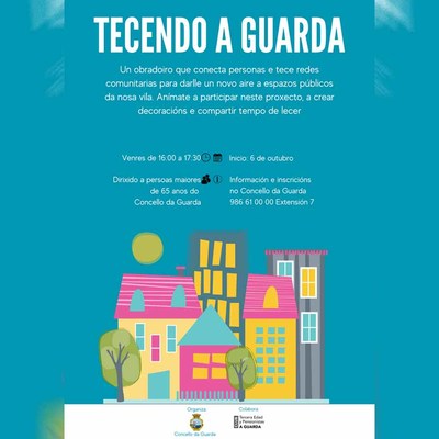 O Obradoiro Tecendo Lazos -Madurez activa e comunidade- chega  Guarda no mes de outubro