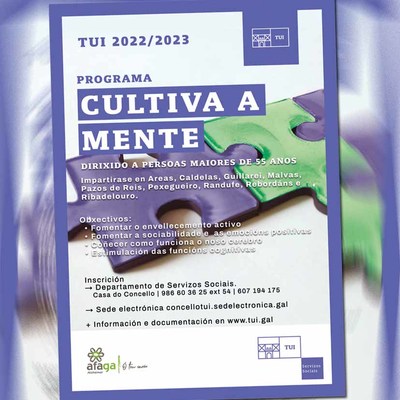 El programa -Cultiva la Mente- del Ayuntamiento de Tui llega a todas las parroquias promoviendo el envejecimiento activo