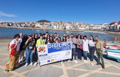 El IES A Sangria promueve la inclusin social y la diversidad cultural a travs del programa Erasmus + KA210 Digilinc