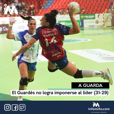 El Guards no logra imponerse al lder (31-29)