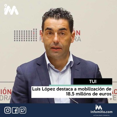 Luis Lpez destaca a mobilizacin de 18,5 millns de euros, dos que o 70 % foron para os concellos, no balance dos seus cen primeiros das de mandato