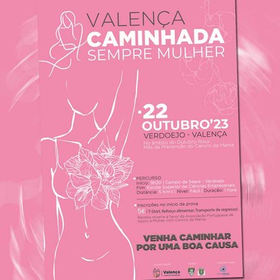 Caminhada Solidria -Valena Sempre Mulher-