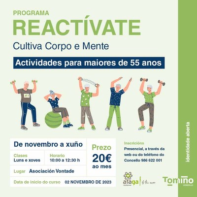 Mayores de Tomio cultivan cuerpo y mente en una nueva edicin del programa Reactvate