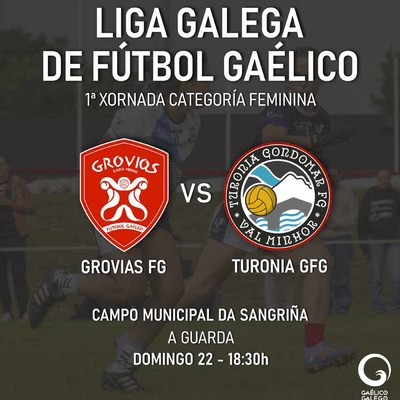 Partido na Guarda da Liga Galega de Ftbol Galico - Grovias FG vs Turonia GFG