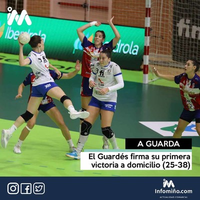 El Guards firma su primera victoria a domicilio (25-38)