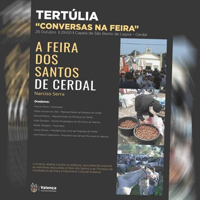 Tertulia -Conversas na Feira- Este Sbado en Cerdal