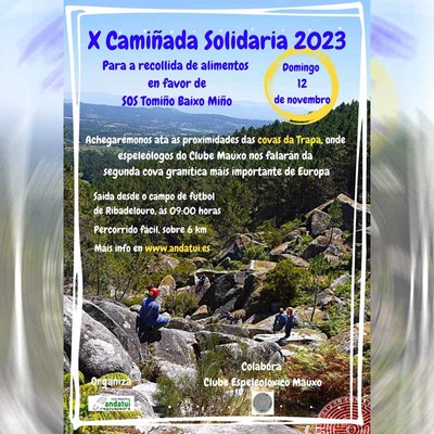 X Camiada Solidaria 2023 en Tui