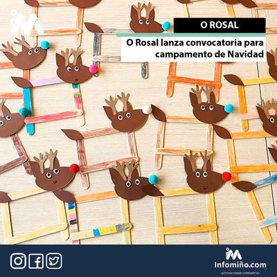 O Rosal lanza convocatoria para campamento de Navidad