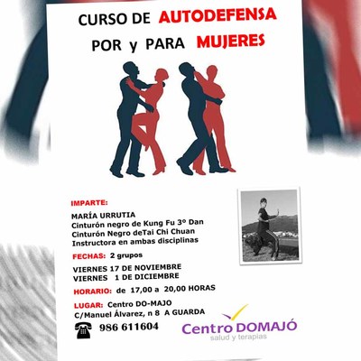 Curso de autodefensa por y para mujeres en A Guarda