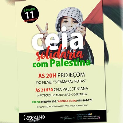 Proyeccin y Cena Solidaria en Apoyo a Palestina