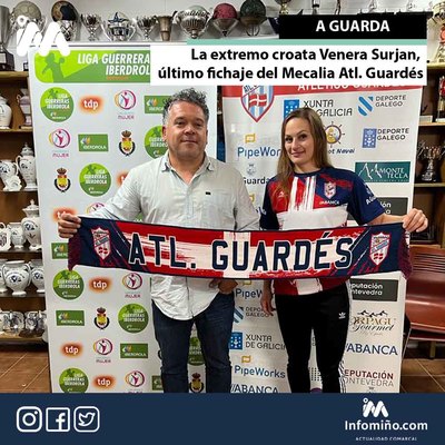 La extremo croata Venera Surjan, ltimo fichaje del Mecalia Atl. Guards