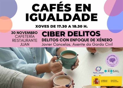 Los ciberdelitos, eje central de la nueva cita con los Cafs en Igualdad de O Rosal