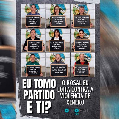 La UD Ribera se posiciona contra la violencia de gnero