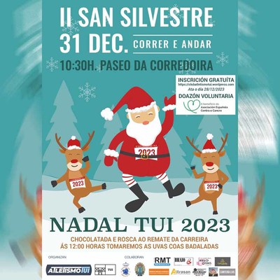 Continan abiertas las Inscripciones para la II San Silvestre de Tui