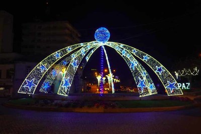 Valena encender las Luces de Navidad