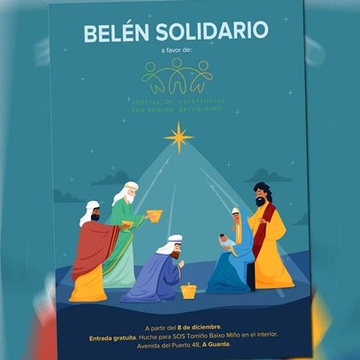 El Belen solidario de Generoso Cadilla se inaugura el 8 de diciembre en el Puerto de A Guarda
