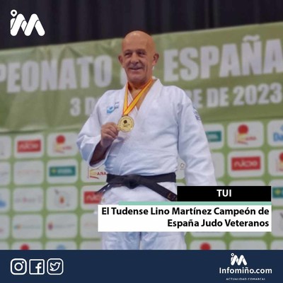 El Tudense Lino Martnez Campen de Espaa Judo Veteranos